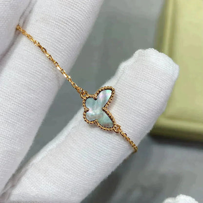Pomuse BUTTERFLY DARK MOP BUTTERFLY BRACELET