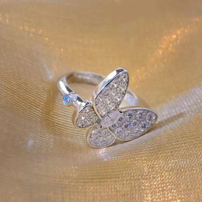 Pomuse BUTTERFLY DIAMOND RING