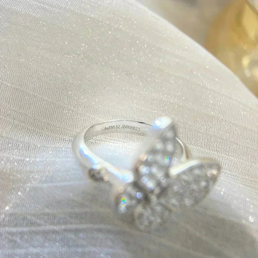 Pomuse BUTTERFLY DIAMOND RING