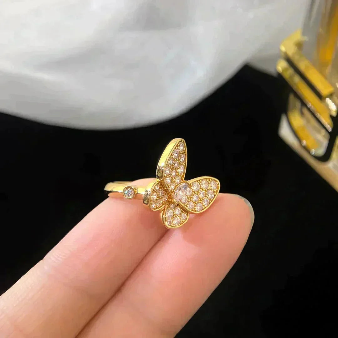 Pomuse BUTTERFLY DIAMOND RING