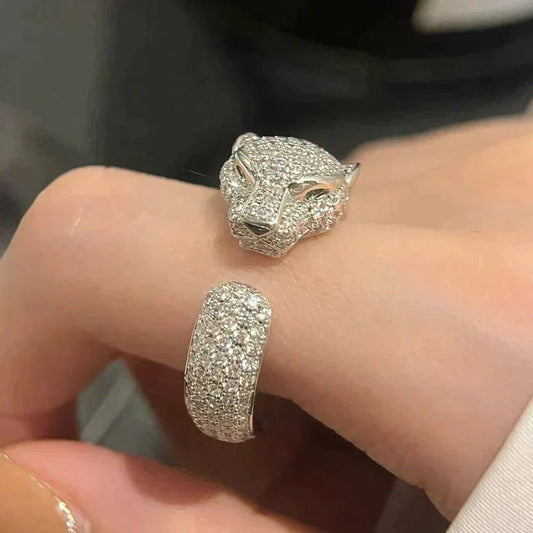 Pomuse PANTHERE 5.5MM ALL DIAMOND RING