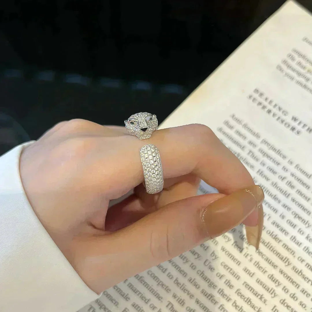 Pomuse PANTHERE 5.5MM ALL DIAMOND RING