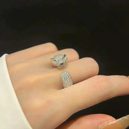 Pomuse PANTHERE 5.5MM ALL DIAMOND RING