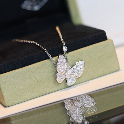 Pomuse BUTTERFLY DIAMOND NECKLACE