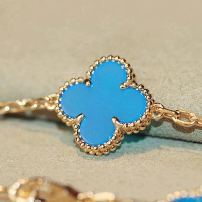 Pomuse CLOVER 20 MOTIFS TURQUOISE GOLD