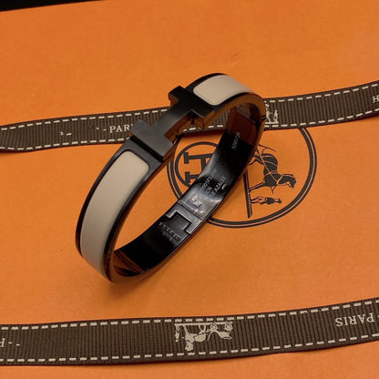 Pomuse H BRACELET 12MM BLACK BEIGE CERAMIC