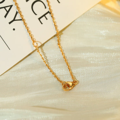 Pomuse VOLT SILVER DIAMOND PEDANT NECKLACE