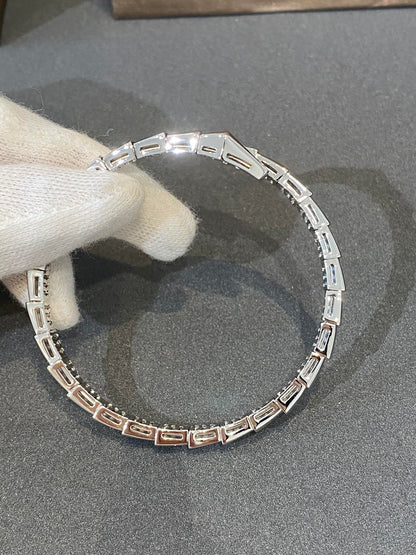 Pomuse SERPENTI BRACELET DIAMONDS SILVER