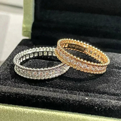 Pomuse PERLEE DIAMOND ROSE GOLD RING