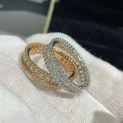 Pomuse PERLEE DIAMOND ROSE GOLD RING
