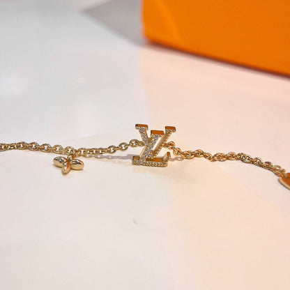 Pomuse LOGO STAR MOTIF GOLD BRACELET