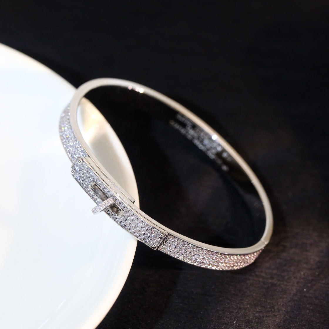 Pomuse KELLY BRACELET DIAMOND PAVED