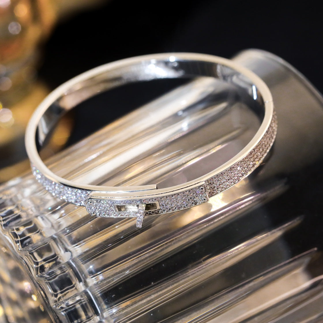 Pomuse KELLY BRACELET DIAMOND PAVED