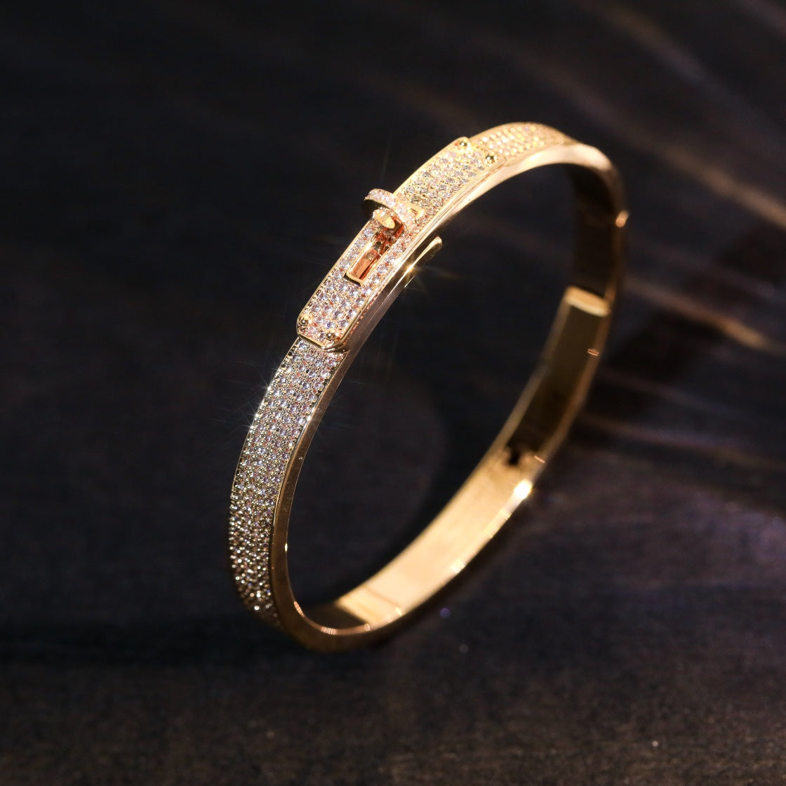 Pomuse KELLY BRACELET DIAMOND PAVED