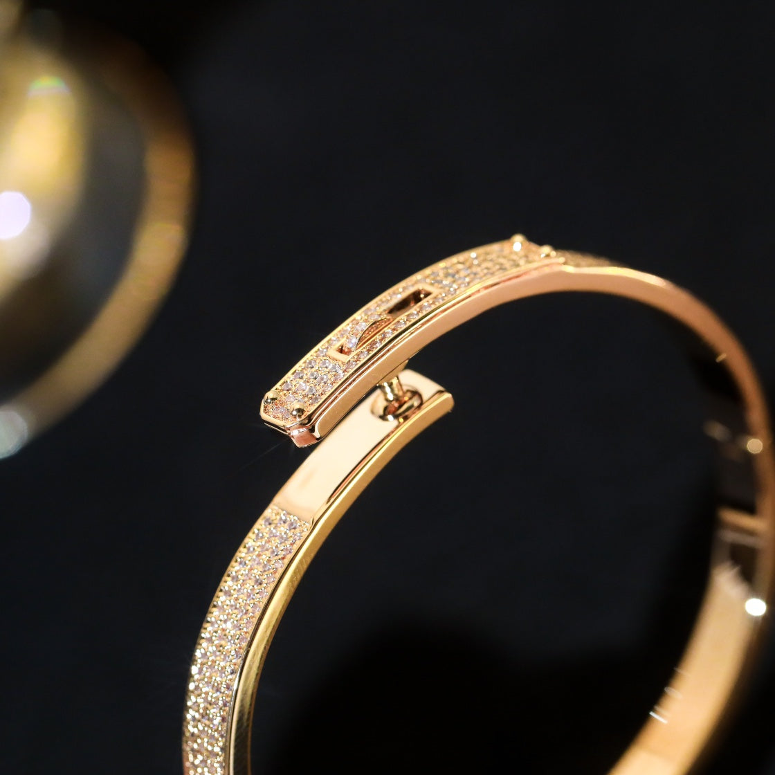 Pomuse KELLY BRACELET DIAMOND PAVED