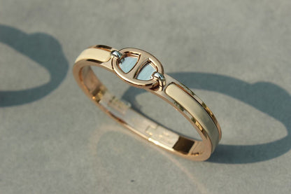 Pomuse CLIC CHAINE PINK GOLD BRACELET