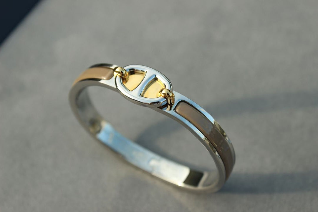 Pomuse CLIC CHAINE SILVER BRACELET