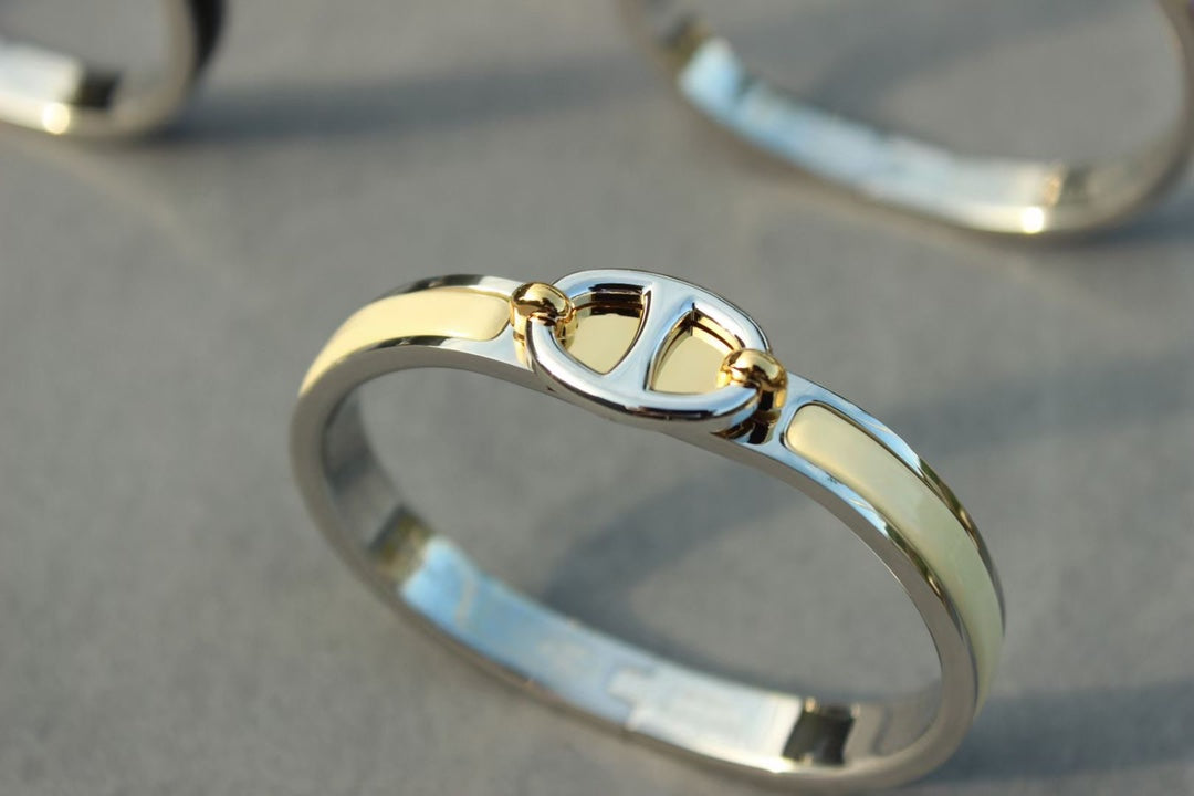 Pomuse CLIC CHAINE SILVER BRACELET
