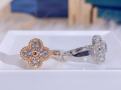 Pomuse CLOVER DIAMOND RING