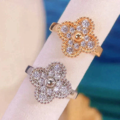 Pomuse CLOVER DIAMOND RING
