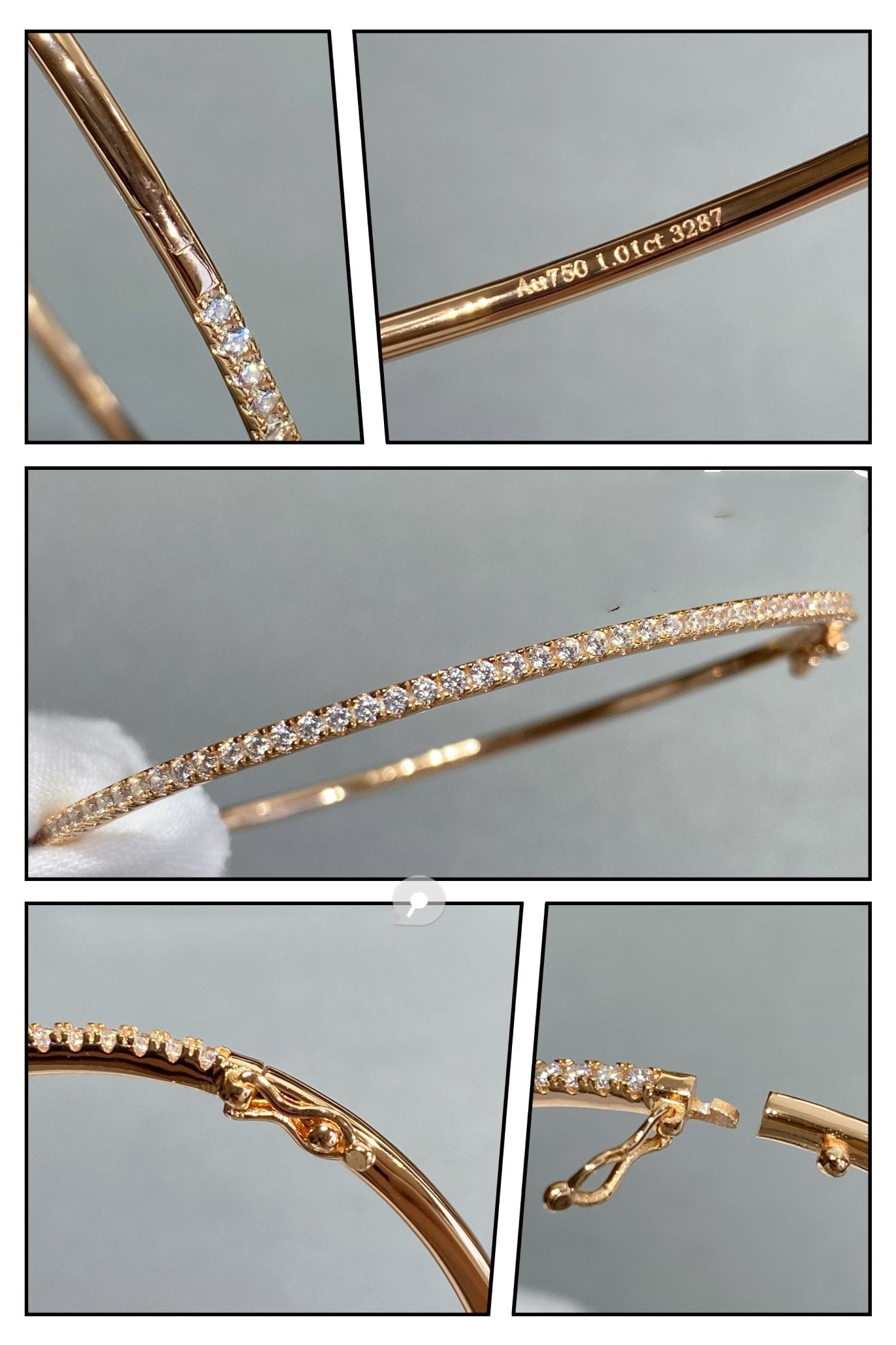 Pomuse MINI DIAMOND TENNIS BRACELET