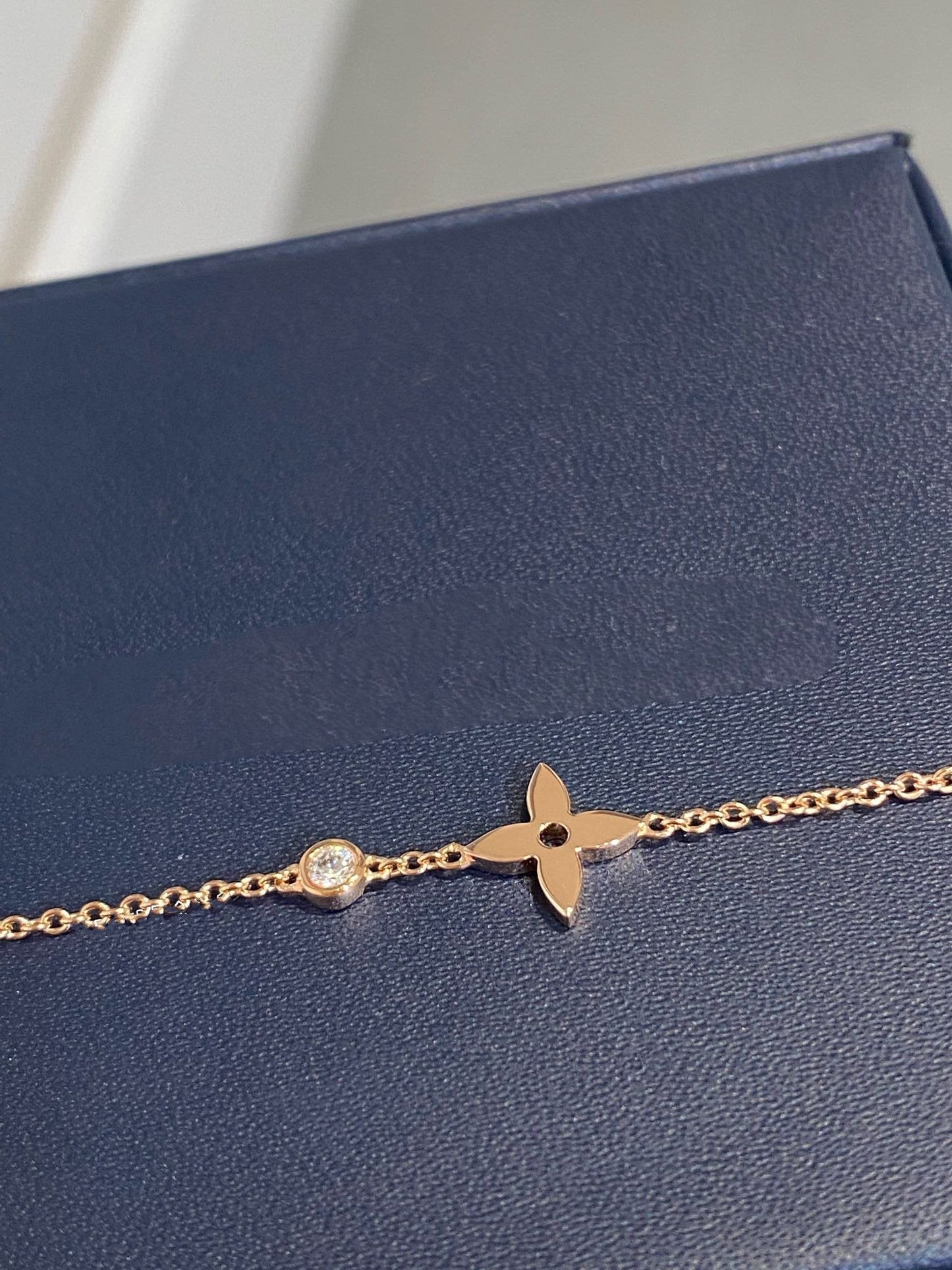 Pomuse STAR DIAMOND PINK GOLD BRACELET