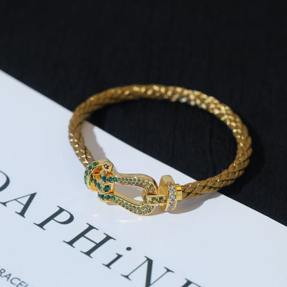 Pomuse FORCE 10 GOLD GREEN DIAMOND PAVED