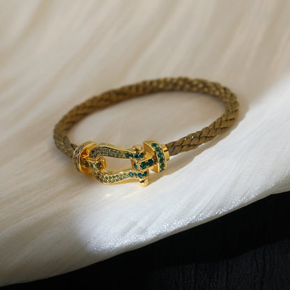 Pomuse FORCE 10 GOLD GREEN DIAMOND PAVED