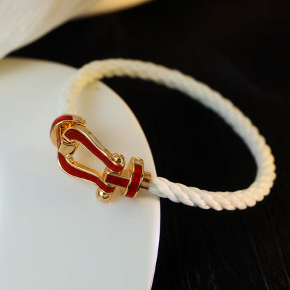 Pomuse FORCE 10 WHITE TEXTILE DIAMOND PAVED