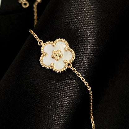 Pomuse LUCKY SPRING ROSE GOLD MOP BRACELET