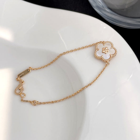 Pomuse LUCKY SPRING ROSE GOLD MOP BRACELET