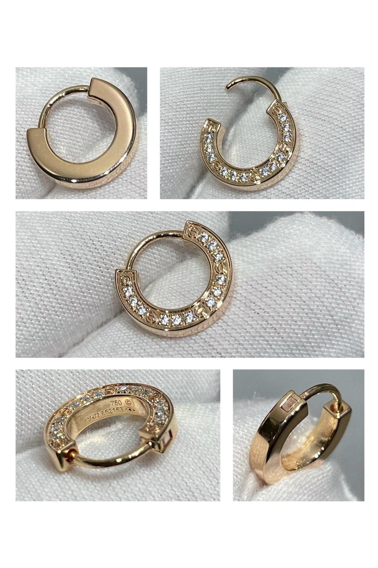 Pomuse LOVE DIAMOND EARRINGS