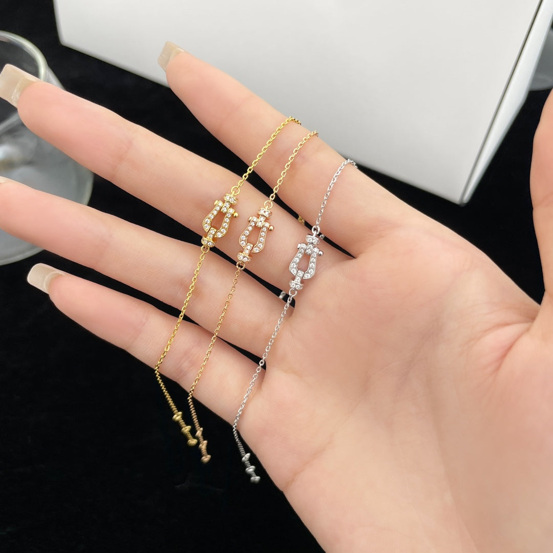 Pomuse FORCE 10 FULL DIAMOND BUCKLE CHAIN LINK MINI MODEL