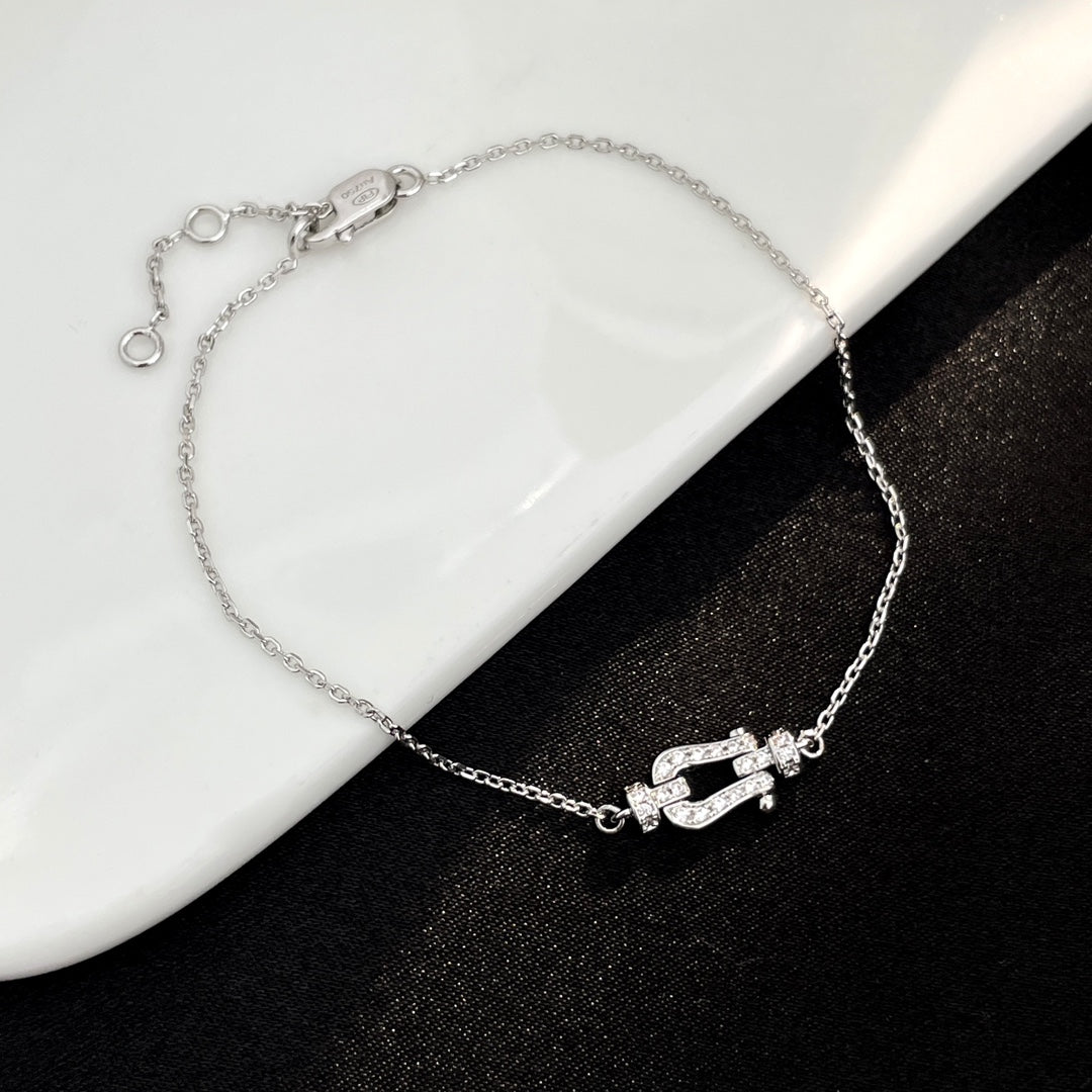 Pomuse FORCE 10 FULL DIAMOND BUCKLE CHAIN LINK MINI MODEL