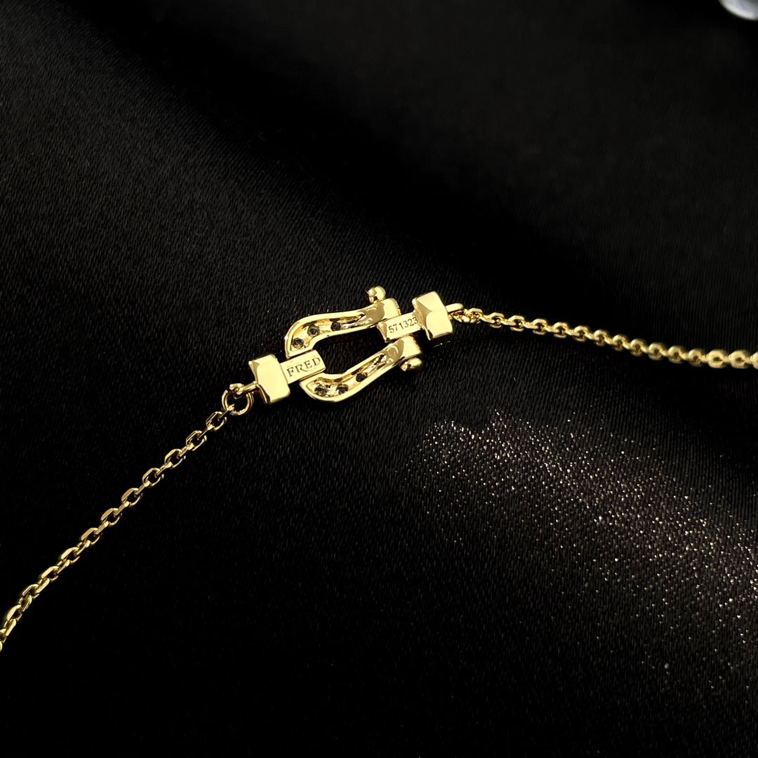 Pomuse FORCE 10 FULL DIAMOND BUCKLE CHAIN LINK MINI MODEL