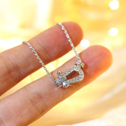 Pomuse FORCE 10 DIAMOND SILVER NECKLACE MINI MODEL