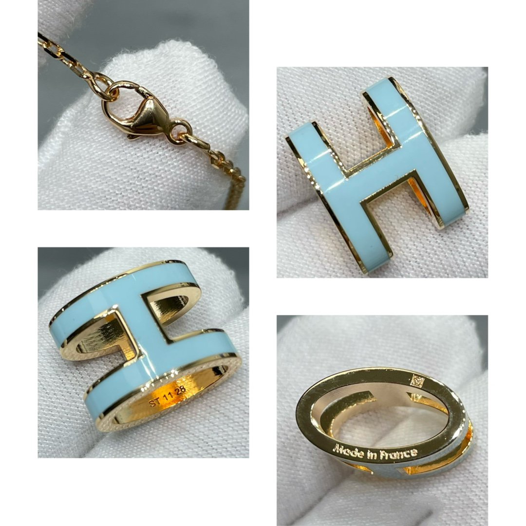 Pomuse POP H SKY BLUE NECKLACE