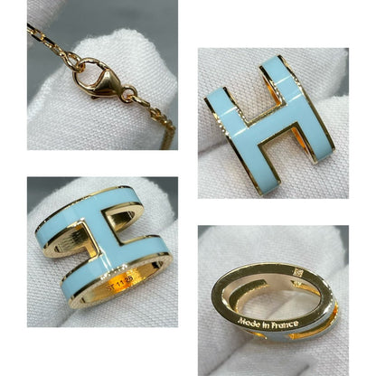 Pomuse POP H SKY BLUE NECKLACE