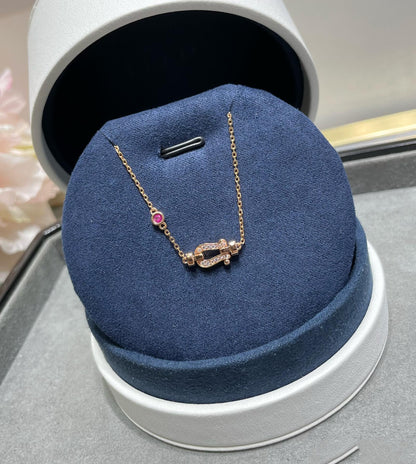 Pomuse FORCE 10 DIAMOND CHAIN LINK PINK GOLD BRACELET