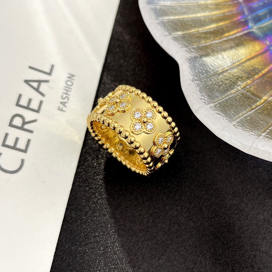 Pomuse PERLEE DIAMOND LARGE RING