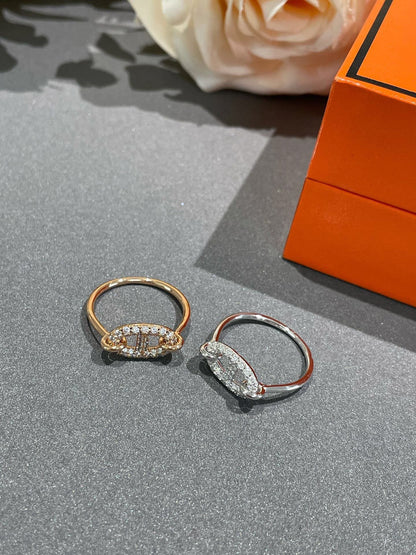 Pomuse RONDE SMALL DIAMOND RING