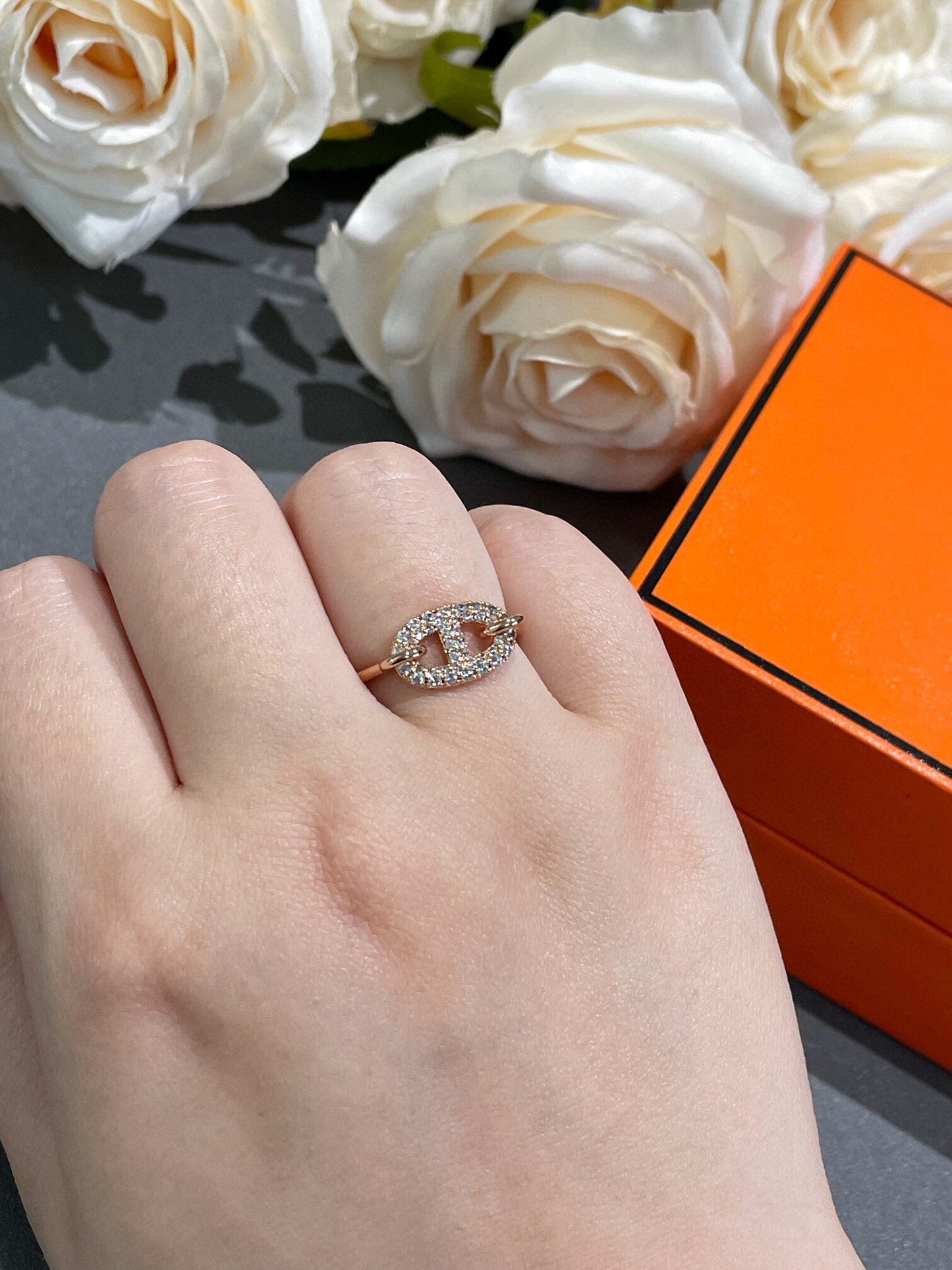 Pomuse RONDE SMALL DIAMOND RING