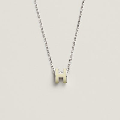 Pomuse HM CLIC YELLOW ENAMEL GOLD NECKLACE