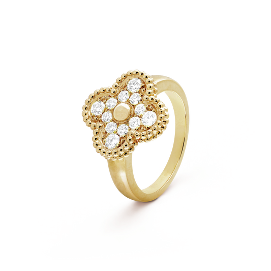 Pomuse CLOVER DIAMOND RING
