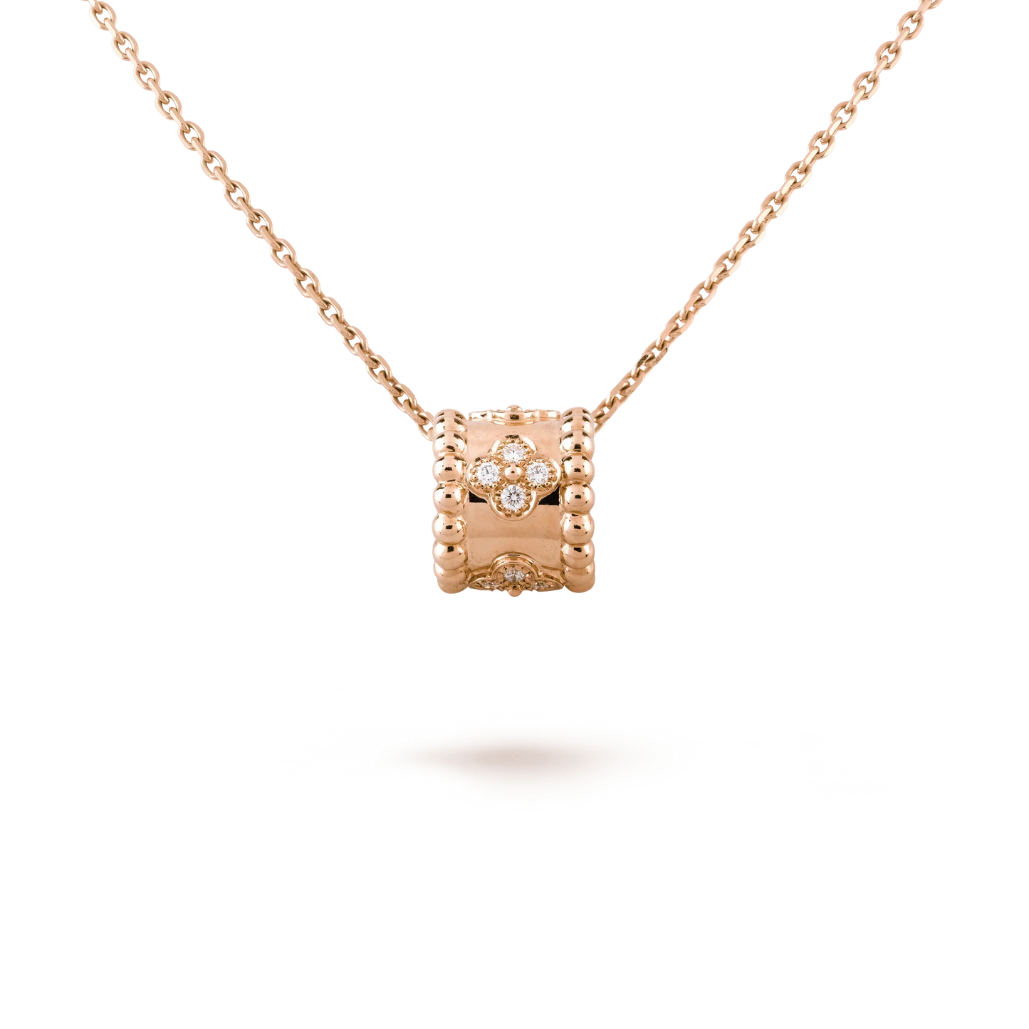 Pomuse PERLEE PEDANT NECKLACE GOLD / ROSE GOLD