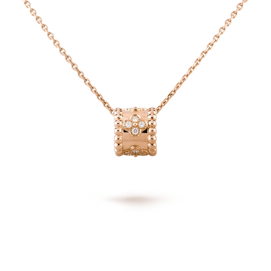 Pomuse PERLEE PEDANT NECKLACE GOLD / ROSE GOLD