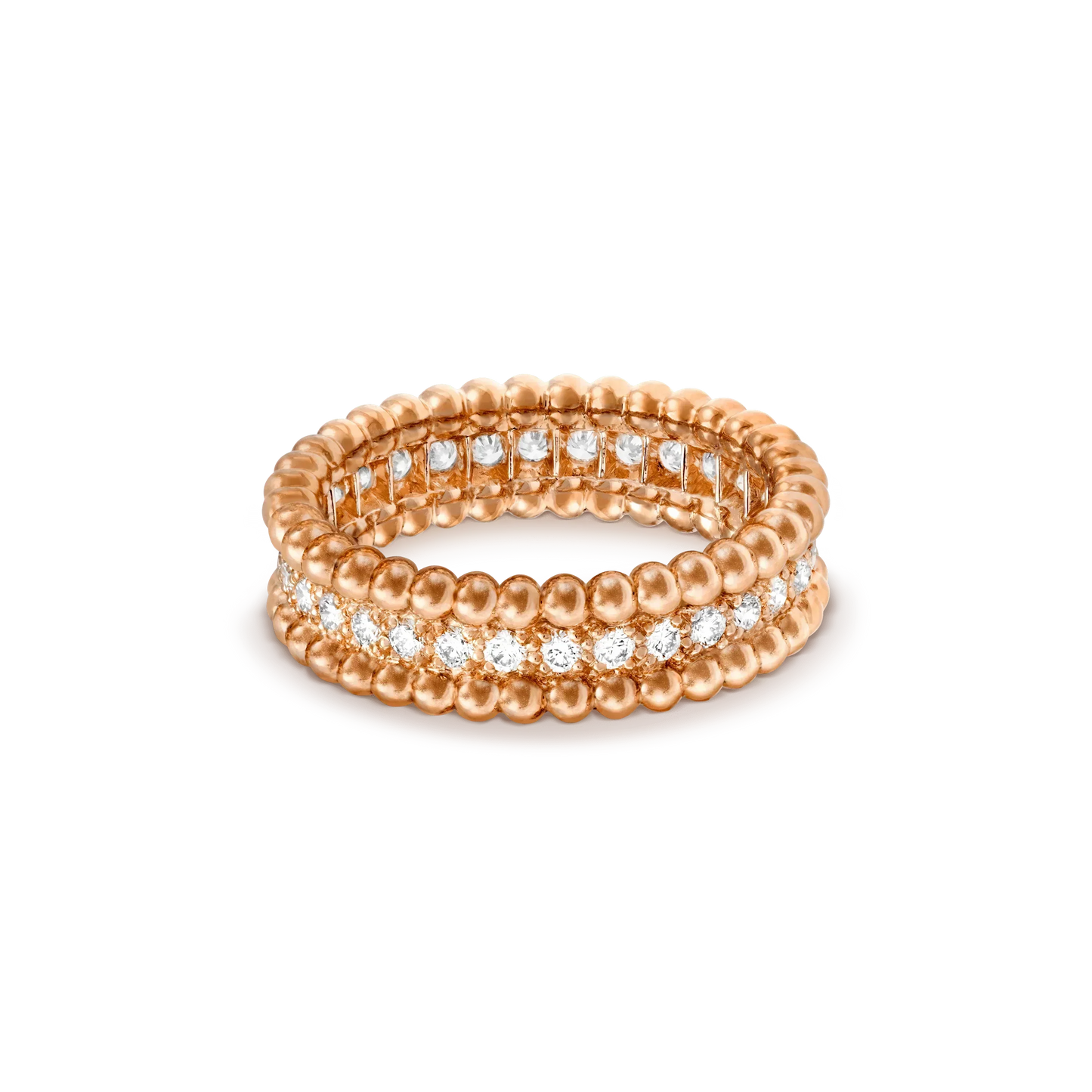 Pomuse PERLEE DIAMOND ROSE GOLD RING