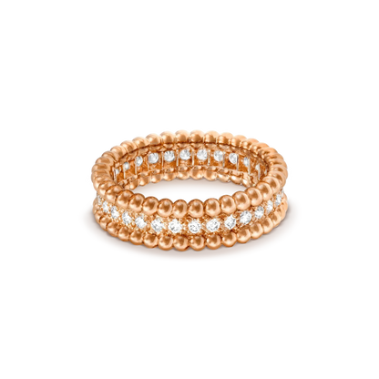 Pomuse PERLEE DIAMOND ROSE GOLD RING