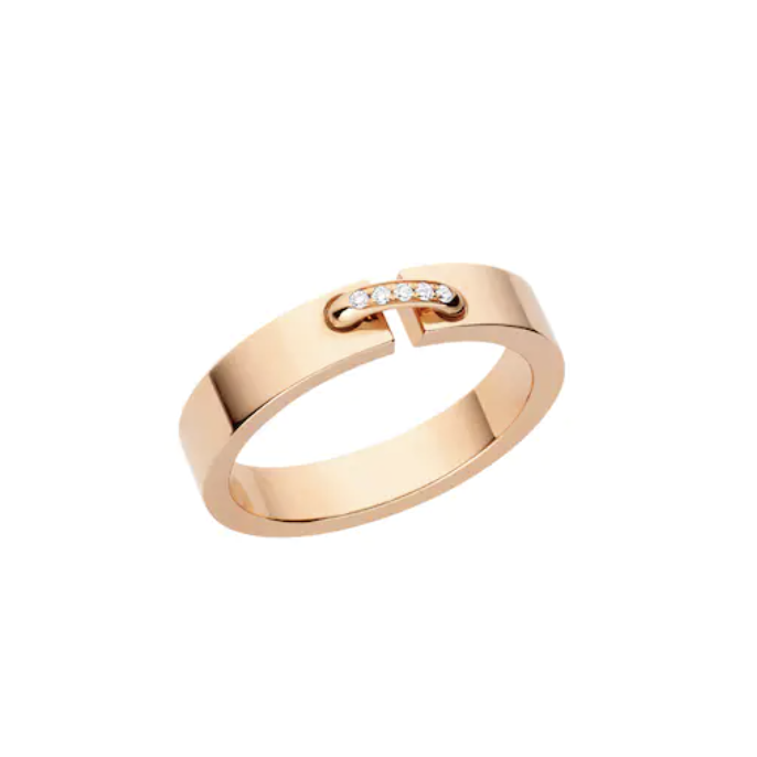 Pomuse ALLIANCE LIENS VIDENCE DIAMOND 4MM RING