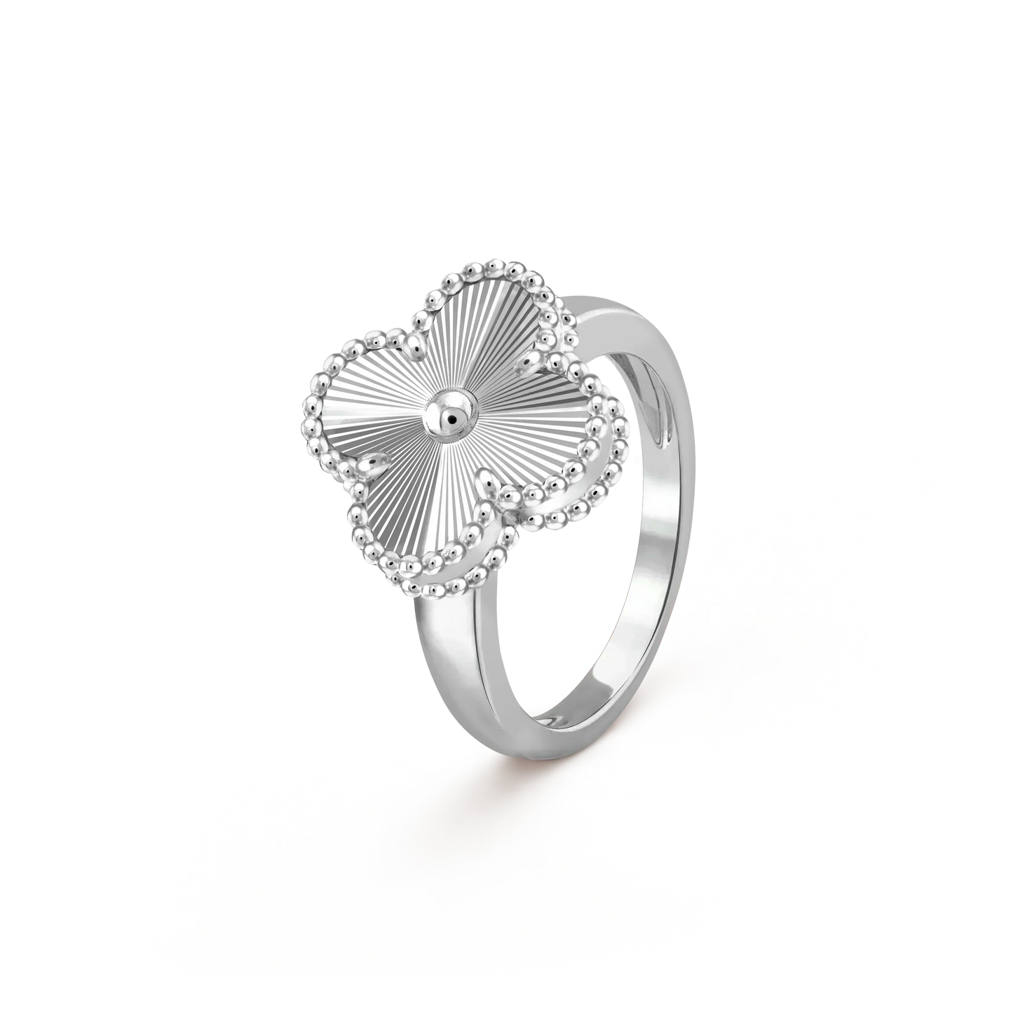 Pomuse CLOVER SILVER RING